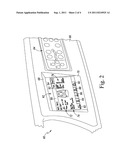 HOSPITAL BED HAVING MULTIPLE TOUCHSCREEN DISPLAYS diagram and image