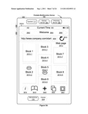 Web-Clip Widgets on a Portable Multifunction Device diagram and image