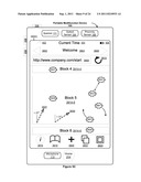 Web-Clip Widgets on a Portable Multifunction Device diagram and image