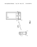 ADJUNCT DEVICE FOR USE WITH A HANDHELD WIRELESS COMMUNICATION DEVICE AS A     SCREEN POINTER diagram and image