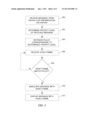 Methods, Systems, And Computer Program Products For Presenting A Message     On A Display Based On A Type Of Video Image Data For Presentation On The     Display diagram and image