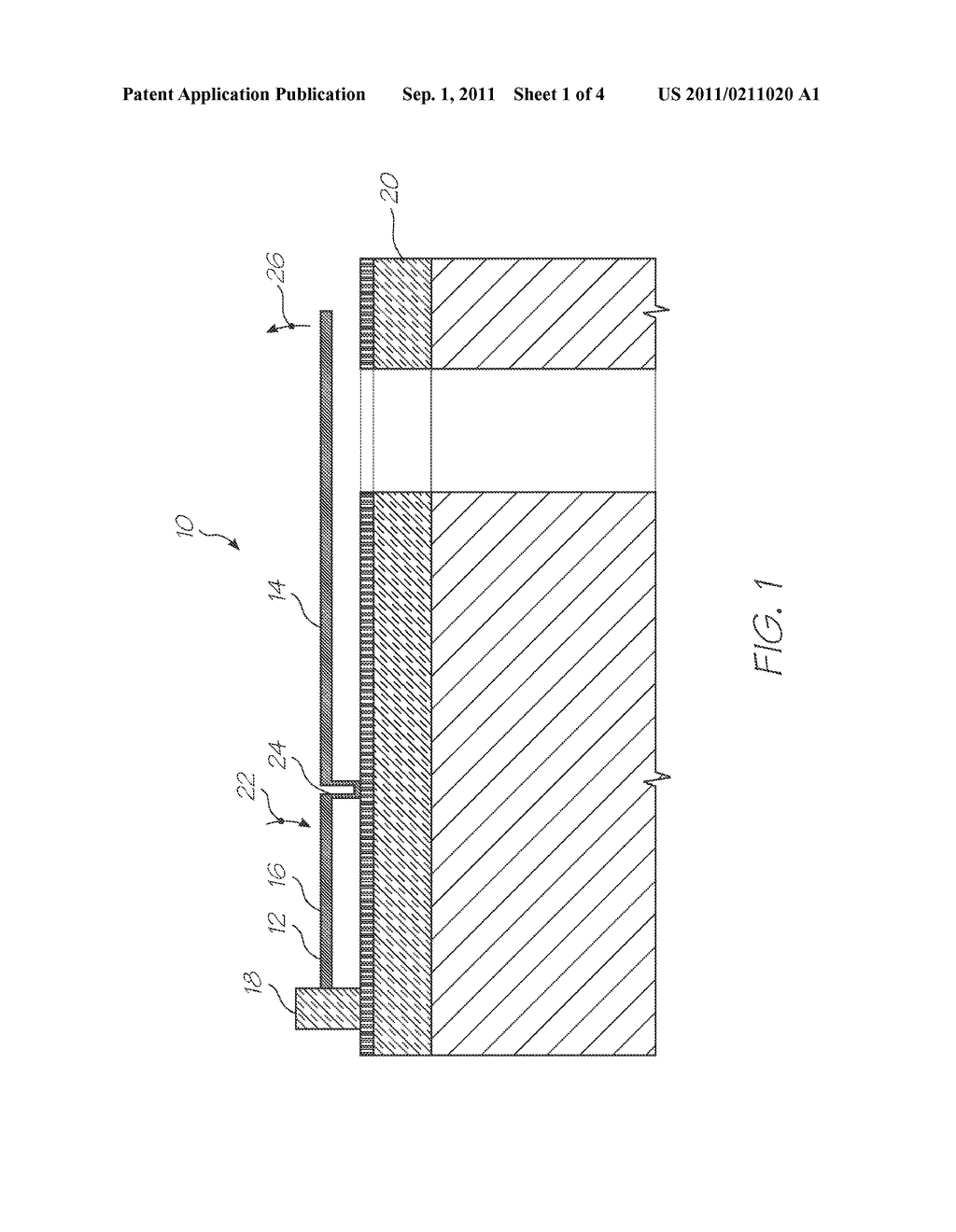 PRINTHEAD MICRO-ELECTROMECHANICAL NOZZLE ARRANGEMENT WITH     MOTION-TRANSMITTING STRUCTURE - diagram, schematic, and image 02