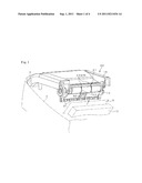 LINERLESS LABEL ROLL-UP PREVENTING DEVICE OF THERMAL PRINTER diagram and image