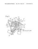 LINERLESS LABEL ROLL-UP PREVENTING DEVICE OF THERMAL PRINTER diagram and image