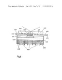 OPTICAL COMPONENT HAVING AN IMPROVED TRANSIENT THERMAL BEHAVIOR AND METHOD     FOR IMPROVING THE TRANSIENT THERMAL BEHAVIOR OF AN OPTICAL COMPONENT diagram and image