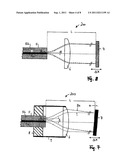 DEVICE AND METHOD FOR ACQUIRING POSITION WITH A CONFOCAL FABRY-PEROT     INTERFEROMETER diagram and image