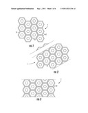 TAILORABLE FLEXIBLE SHEET OF MONOLITHICALLY FABRICATED ARRAY OF SEPARABLE     CELLS EACH COMPRISING A WHOLLY ORGANIC, INTEGRATED CIRCUIT ADAPTED TO     PERFORM A SPECIFIC FUNCTION diagram and image