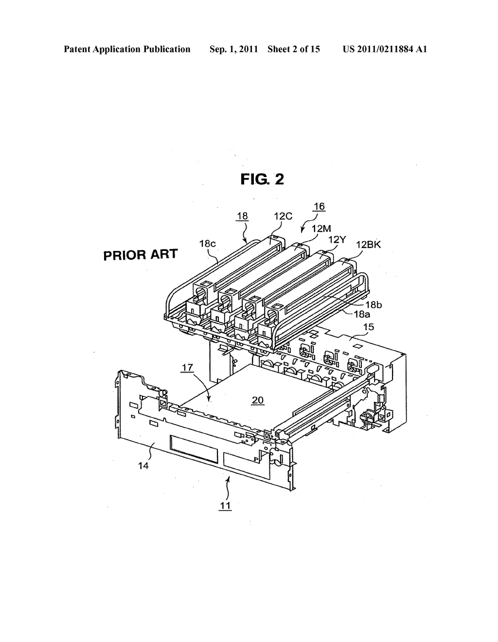 IMAGE FORMING APPARATUS HAVING FIRST AND SECOND FRAMES WITH MULTIPLE     STAGES OF MOVEMENT - diagram, schematic, and image 03