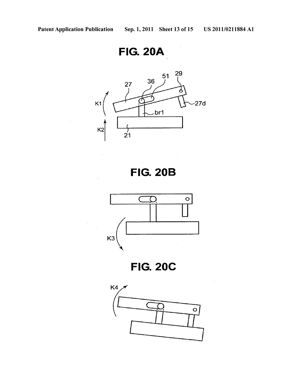 IMAGE FORMING APPARATUS HAVING FIRST AND SECOND FRAMES WITH MULTIPLE     STAGES OF MOVEMENT - diagram, schematic, and image 14