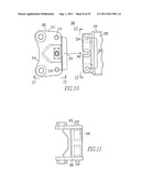 REMOTELY ACTUATED COUPLING FOR A MODULAR SYSTEM FOR CONNECTING ATTACHMENTS     TO A CONSTRUCTION MACHINE diagram and image