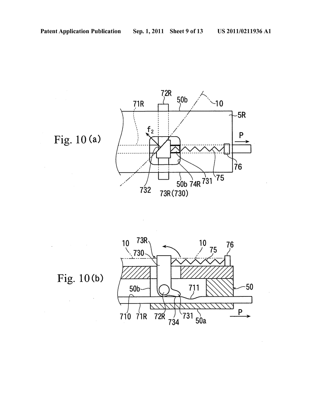 CONVEYING DEVICE AND VACUUM APPARATUS - diagram, schematic, and image 10