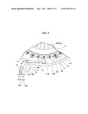 STRUCTURE FOR MOUNTING BETWEEN ROTATION SHAFT AND LEVER, METHOD FOR     MOUNTING BETWEEN ROTATION SHAFT AND LEVER, AND FLUID MACHINE diagram and image