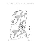 MODULE, NOZZLE AND METHOD FOR DISPENSING CONTROLLED PATTERNS OF LIQUID     MATERIAL diagram and image