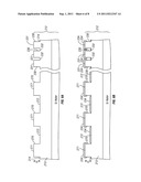 PATTERNED-MEDIA PERPENDICULAR MAGNETIC RECORDING DISK WITH SERVO REGIONS     HAVING MAGNETIZED SERVO PILLARS AND OPPOSITELY-MAGNETIZED SERVO TRENCHES diagram and image