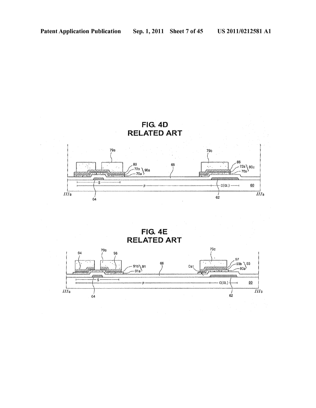 ARRAY SUBSTRATE FOR LIQUID CRYSTAL DISPLAY DEVICE AND METHOD OF     FABRICATING THE SAME - diagram, schematic, and image 08