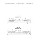 ARRAY SUBSTRATE FOR LIQUID CRYSTAL DISPLAY DEVICE AND METHOD OF     FABRICATING THE SAME diagram and image