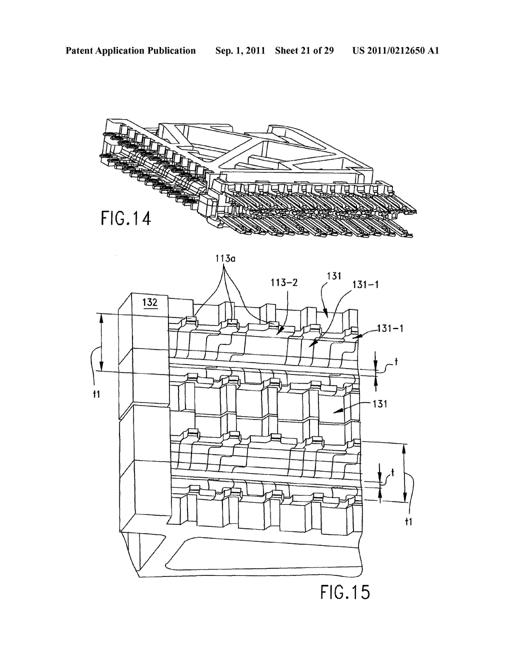 CONNECTOR WITH OVERLAPPING GROUND CONFIGURATION - diagram, schematic, and image 22