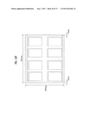 LAYOUT OF LIQUID CRYSTAL DISPLAY PANELS AND SIZE OF MOTHER SUBSTRATE diagram and image