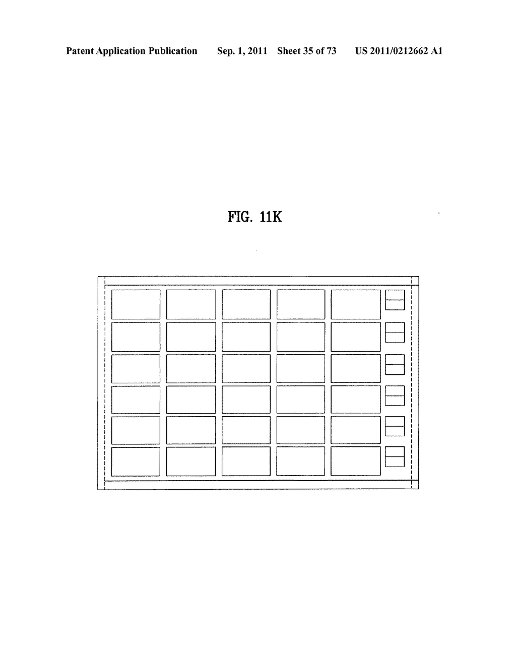 LAYOUT OF LIQUID CRYSTAL DISPLAY PANELS AND SIZE OF MOTHER SUBSTRATE - diagram, schematic, and image 36