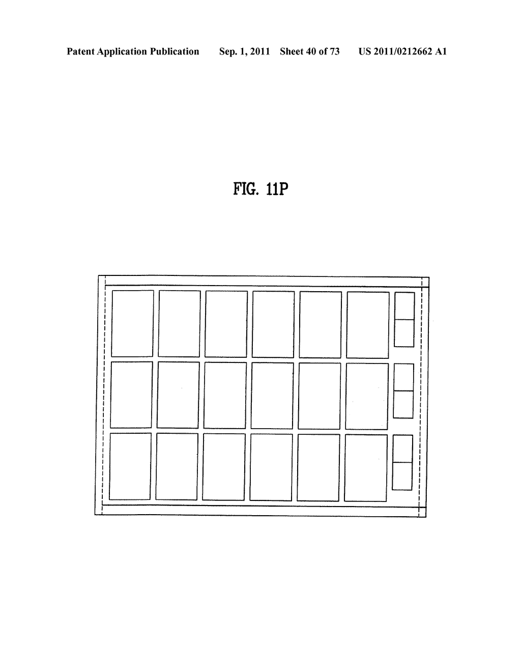 LAYOUT OF LIQUID CRYSTAL DISPLAY PANELS AND SIZE OF MOTHER SUBSTRATE - diagram, schematic, and image 41