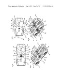 TRANSFORMING AND SPINNING TOY VEHICLE AND GAME diagram and image