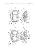 TRANSFORMING AND SPINNING TOY VEHICLE AND GAME diagram and image