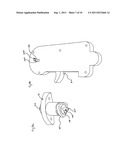 TRANSFORMING AND SPINNING TOY VEHICLE AND GAME diagram and image