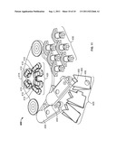 TRANSFORMING AND SPINNING TOY VEHICLE AND GAME diagram and image