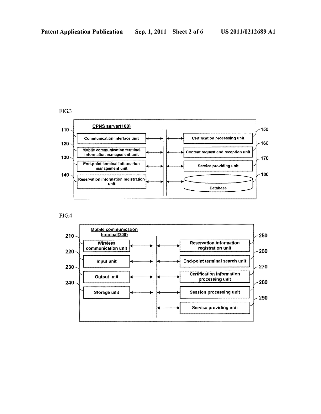 SYSTEM AND METHOD FOR PROVIDING SERVICE TO END-POINT TERMINAL IN CPNS     ENVIRONMENT, AND CPNS SERVER, MOBILE COMMUNICATION TERMINAL, AND     END-POINT TERMINAL FOR THE SAME - diagram, schematic, and image 03