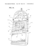 GAMING DEVICE HAVING MULTIPLE INTERACTING INDEPENDENTLY OPERABLE WHEELS diagram and image