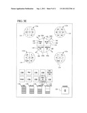 GAMING DEVICE HAVING MULTIPLE INTERACTING INDEPENDENTLY OPERABLE WHEELS diagram and image