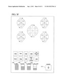 GAMING DEVICE HAVING MULTIPLE INTERACTING INDEPENDENTLY OPERABLE WHEELS diagram and image