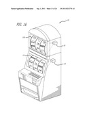 TERMINAL INCLUDING A BUTTON AND BUTTON HAVING PROJECTED IMAGES AND METHOD diagram and image