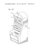 TERMINAL INCLUDING A BUTTON AND BUTTON HAVING PROJECTED IMAGES AND METHOD diagram and image