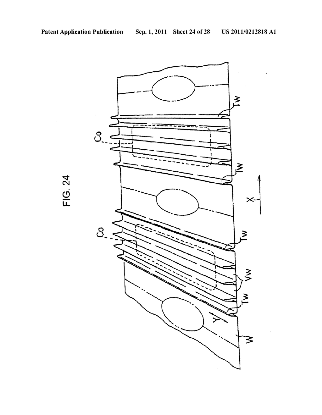 METHOD AND APPARATUS FOR PRODUCING WEARING ARTICLE - diagram, schematic, and image 25