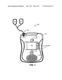 Method for Presenting Current and Stored ECG Waveforms on a Portable,     External Defibrillator diagram and image