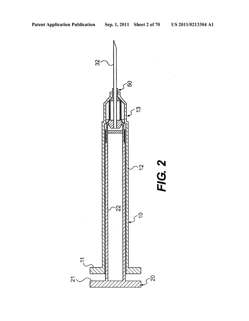 RETRACTABLE NEEDLE ASSEMBLY UTILIZING A STANDARD INTERFACE AND SYRINGE     UTILIZING THE SAME - diagram, schematic, and image 03