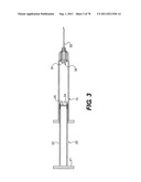 RETRACTABLE NEEDLE ASSEMBLY UTILIZING A STANDARD INTERFACE AND SYRINGE     UTILIZING THE SAME diagram and image