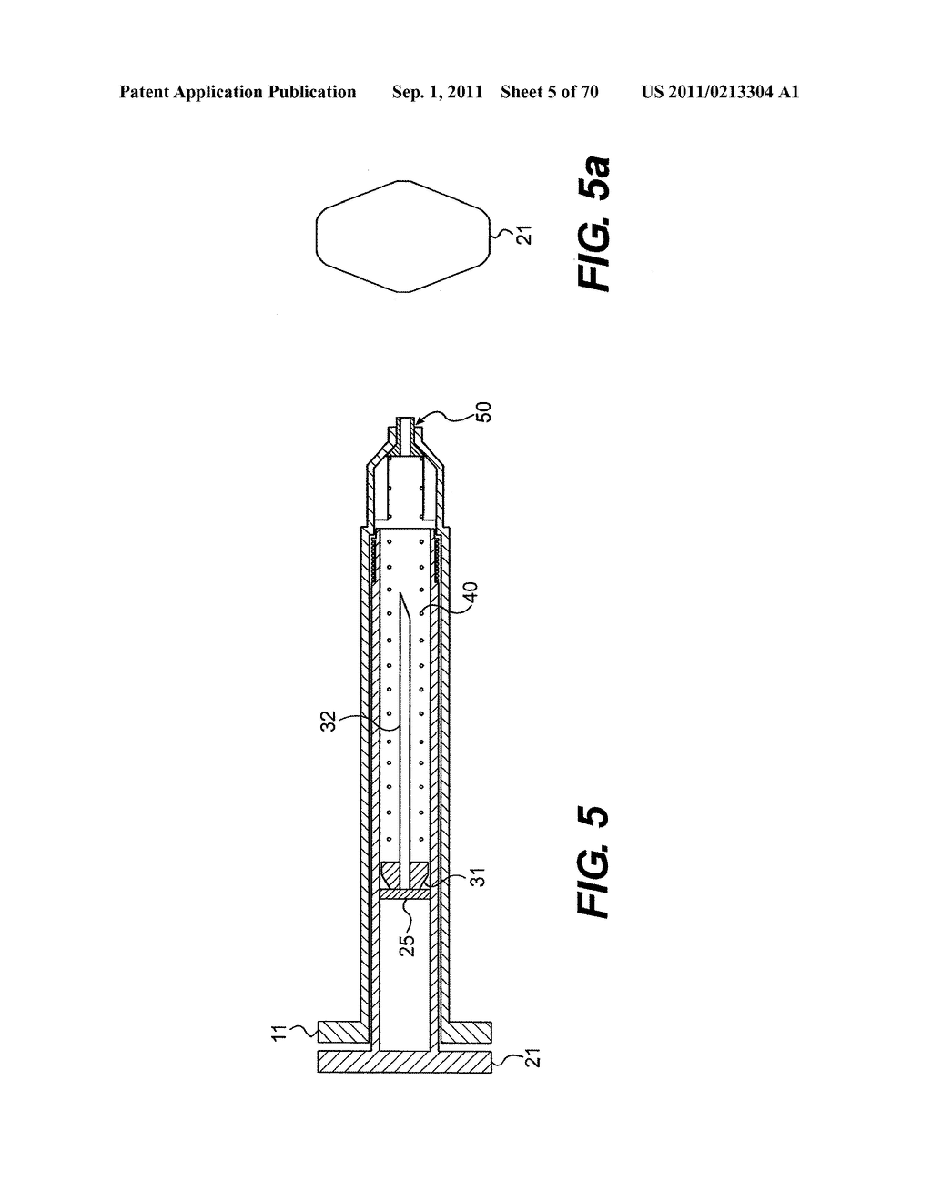 RETRACTABLE NEEDLE ASSEMBLY UTILIZING A STANDARD INTERFACE AND SYRINGE     UTILIZING THE SAME - diagram, schematic, and image 06