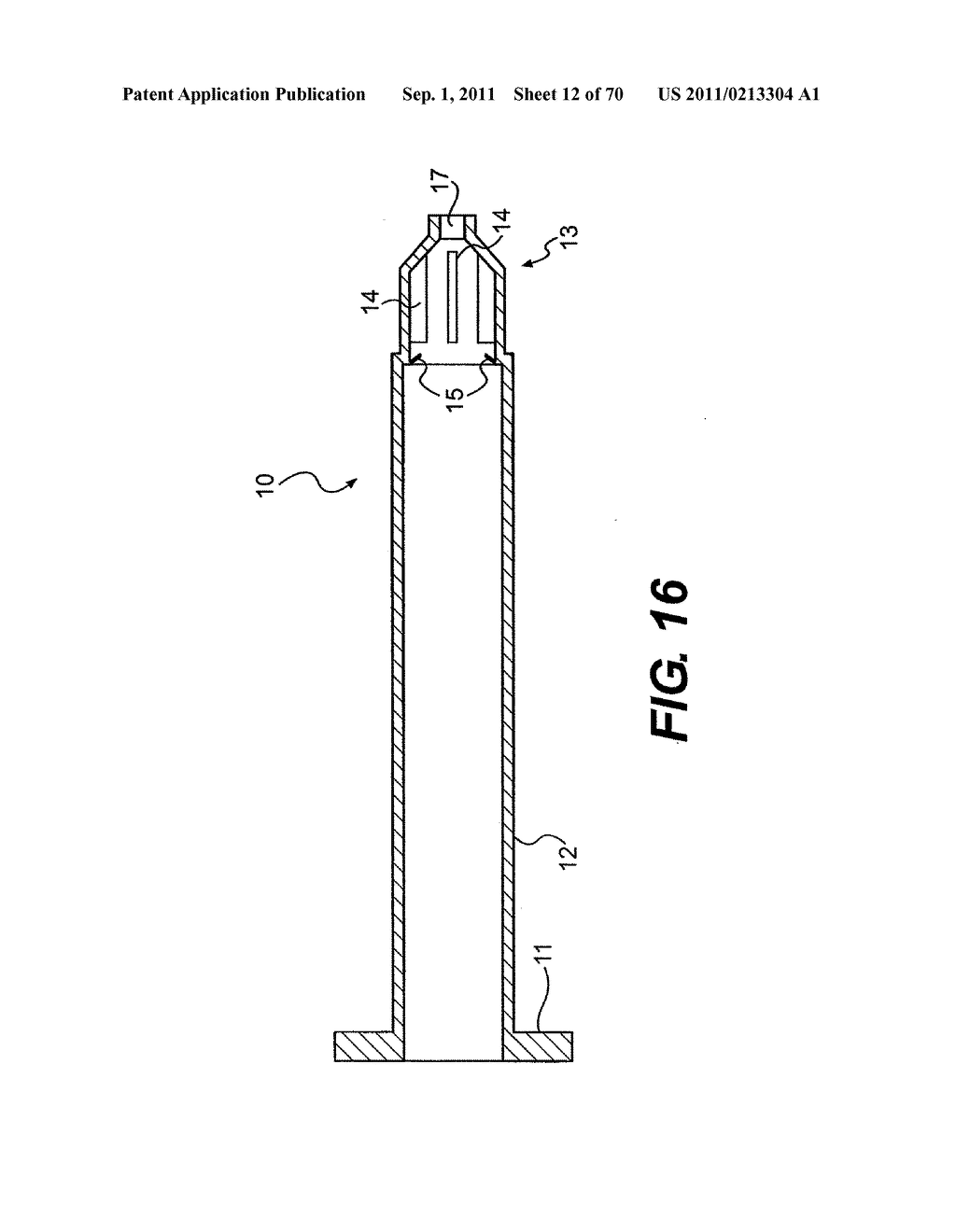 RETRACTABLE NEEDLE ASSEMBLY UTILIZING A STANDARD INTERFACE AND SYRINGE     UTILIZING THE SAME - diagram, schematic, and image 13