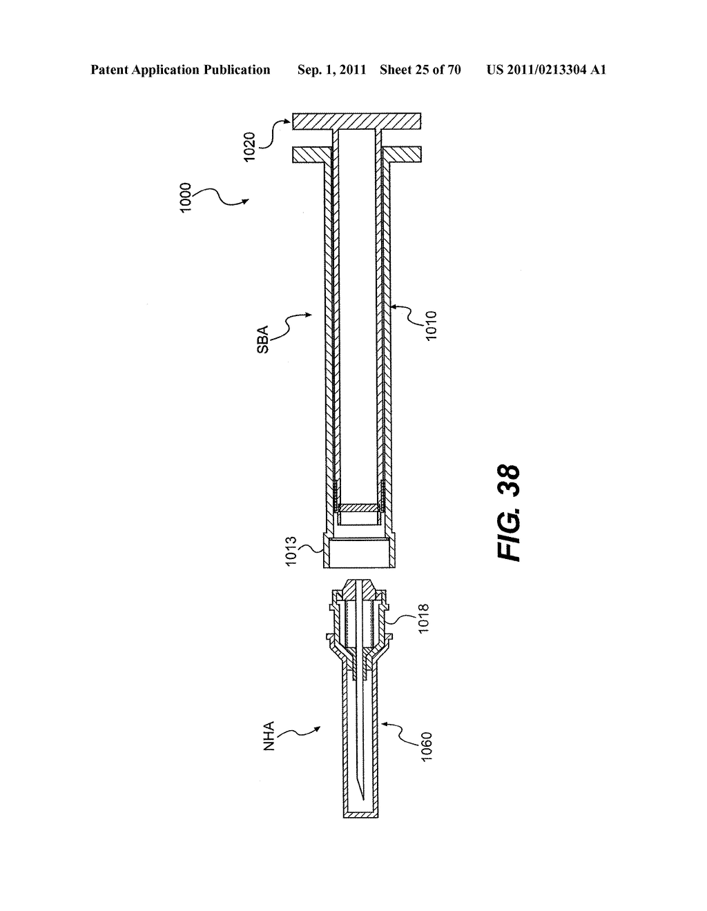 RETRACTABLE NEEDLE ASSEMBLY UTILIZING A STANDARD INTERFACE AND SYRINGE     UTILIZING THE SAME - diagram, schematic, and image 26