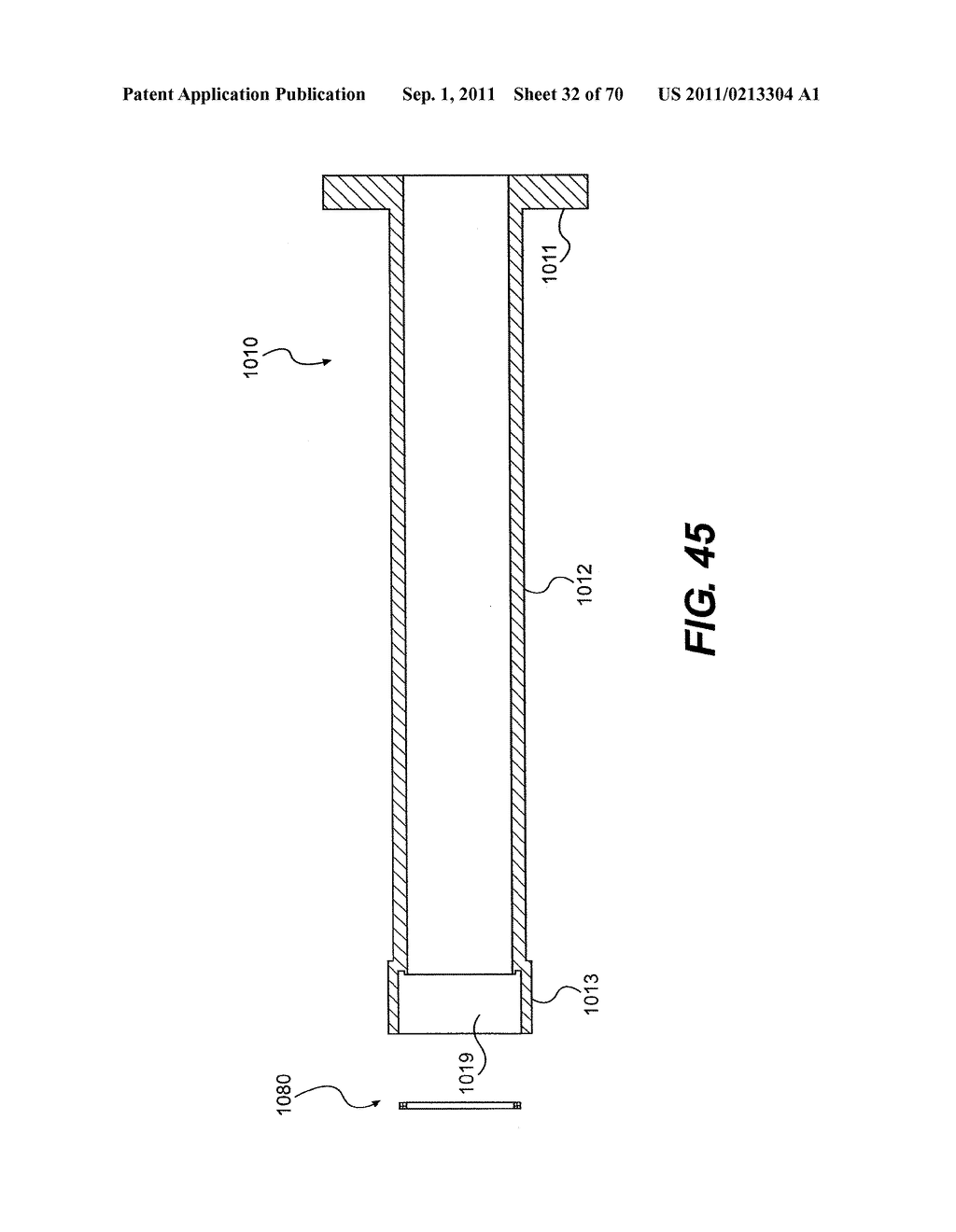 RETRACTABLE NEEDLE ASSEMBLY UTILIZING A STANDARD INTERFACE AND SYRINGE     UTILIZING THE SAME - diagram, schematic, and image 33