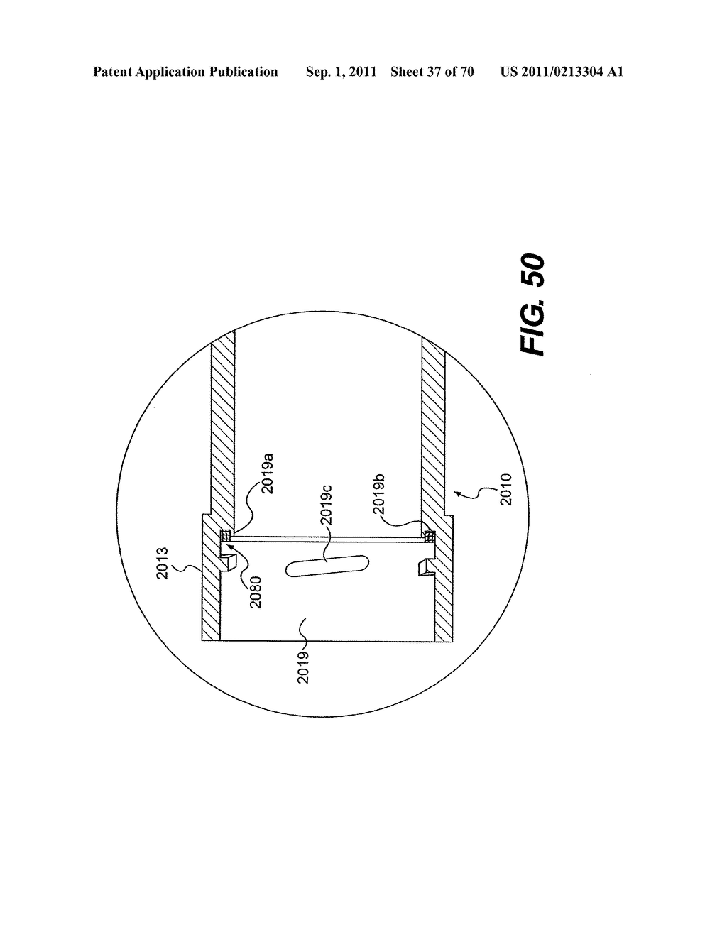 RETRACTABLE NEEDLE ASSEMBLY UTILIZING A STANDARD INTERFACE AND SYRINGE     UTILIZING THE SAME - diagram, schematic, and image 38