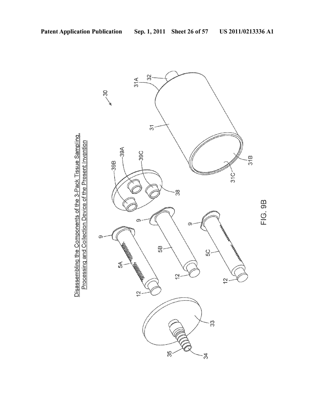 METHOD OF AND APPARATUS FOR SAMPLING, PROCESSING AND COLLECTING TISSUE AND     REINJECTING THE SAME INTO HUMAN PATIENTS - diagram, schematic, and image 27