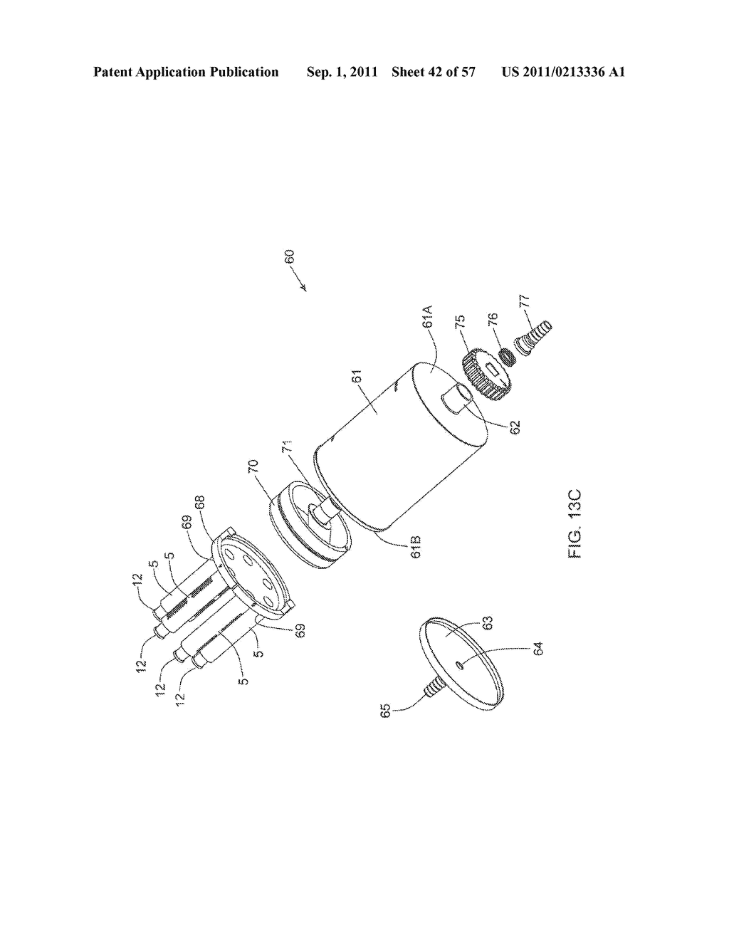 METHOD OF AND APPARATUS FOR SAMPLING, PROCESSING AND COLLECTING TISSUE AND     REINJECTING THE SAME INTO HUMAN PATIENTS - diagram, schematic, and image 43