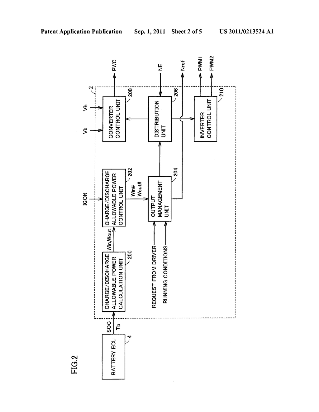 HYBRID VEHICLE AND METHOD OF CONTROLLING HYBRID VEHICLE - diagram, schematic, and image 03