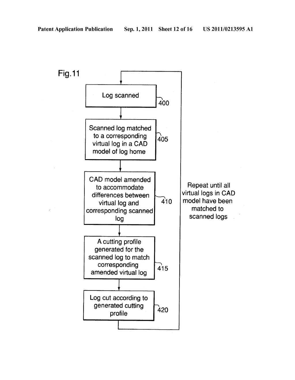 METHOD AND APPARATUS FOR PREPARING LOGS FOR A LOG STRUCTURE - diagram, schematic, and image 13