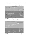 SYSTEM AND METHOD FOR INTERACTIVE VISUAL REPRESENTATION OF ITEMS ALONG A     TIMELINE diagram and image