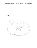 DISK STABILIZER TO PREVENT DISK STICKING AND METHOD THERETO diagram and image