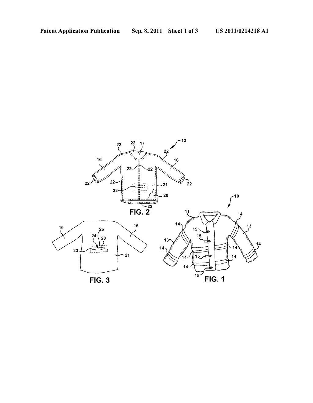 GARMENT WITH AN INSPECTION PORT - diagram, schematic, and image 02